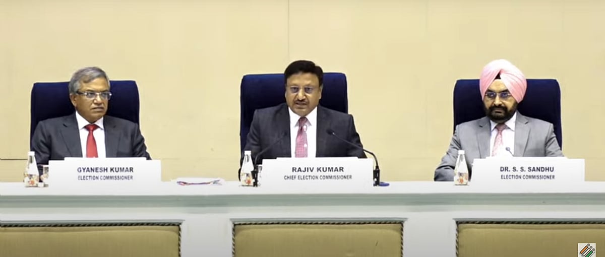 EC press conference underway |  - YouTube